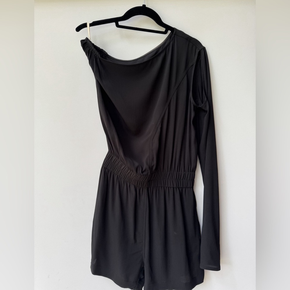 Rick Owens Phlegthon S/S21 Black Flight Suit
Romper